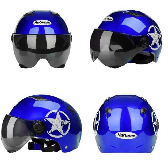 Moto helma STAR modrá