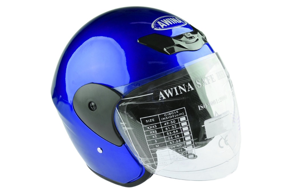 Helma na skútr modrá TN8661