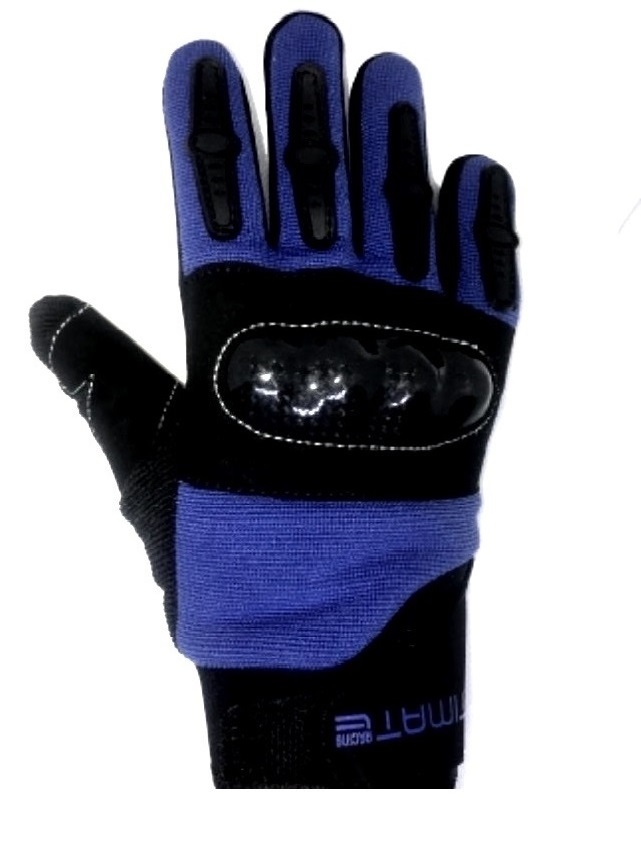 Dětské rukavice s chráničem kloubů modré