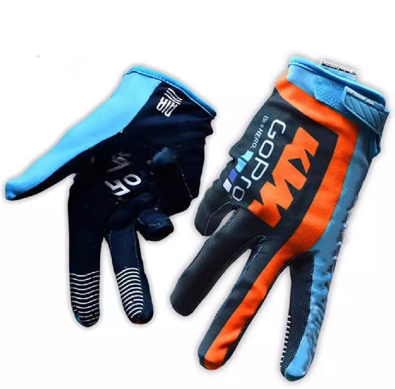 Moto KTM modré rukavice