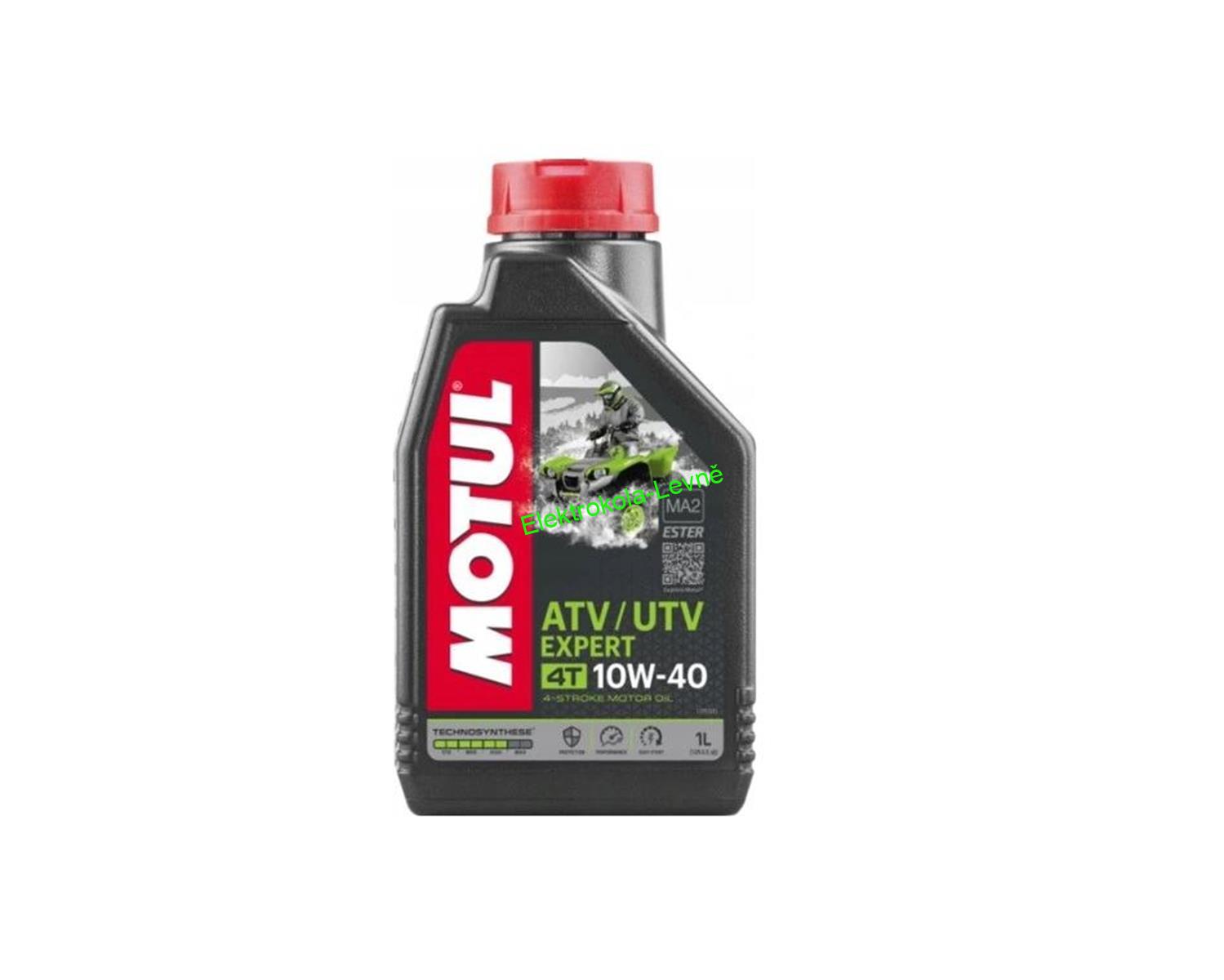 Olej MOTUL 10W40 ATV/UTV Expert syntetic 1L