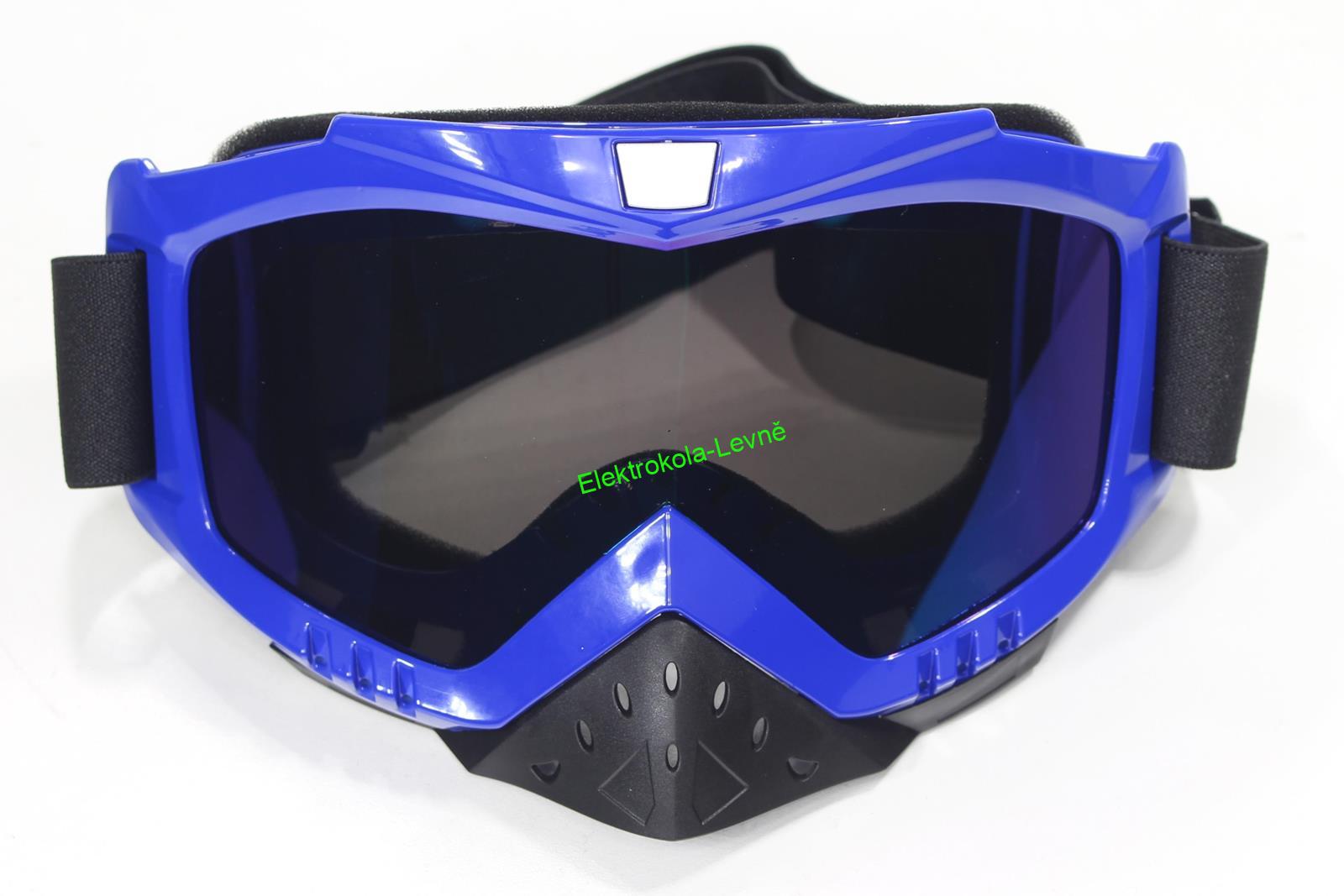 Brýle na motocross modré
