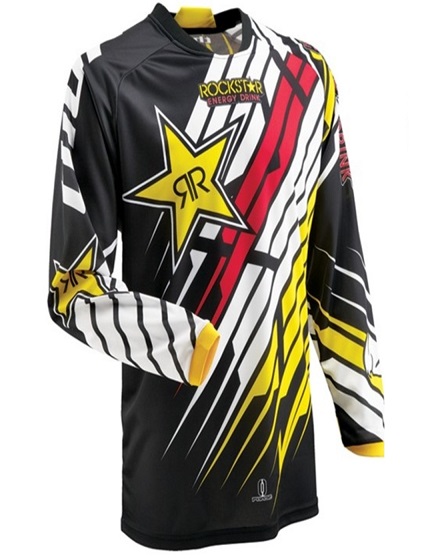 Moto dres Rockstar černý