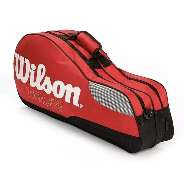 Tenisový bag Wilson červený