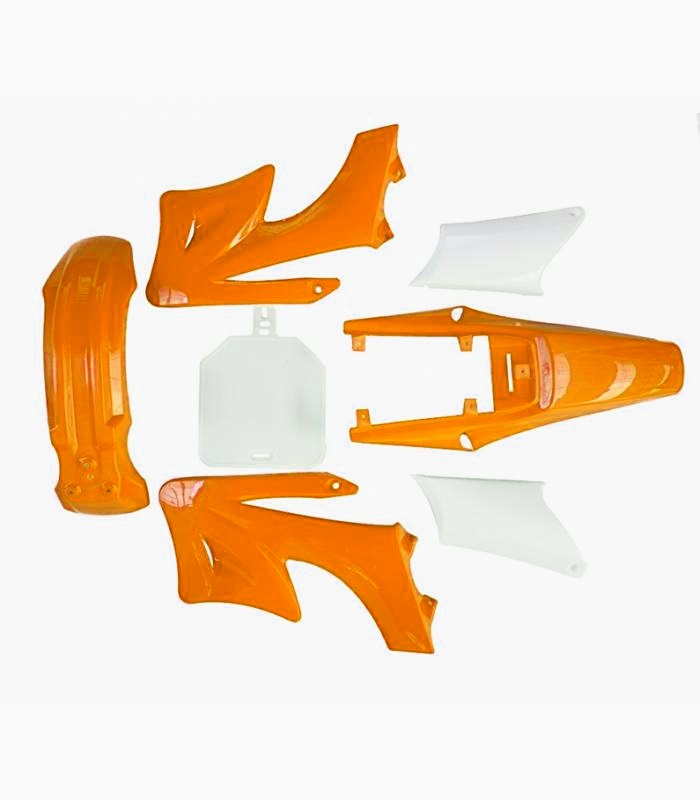 Minicross Apollo kompletní kapotáž oranžová