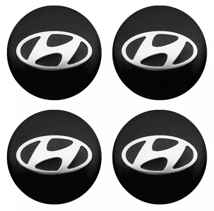 Znak na středovou krytku kola Hyundai 4ks