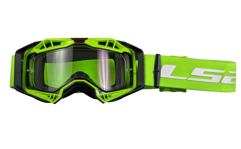 Moto brýle LS2 Aura zelené