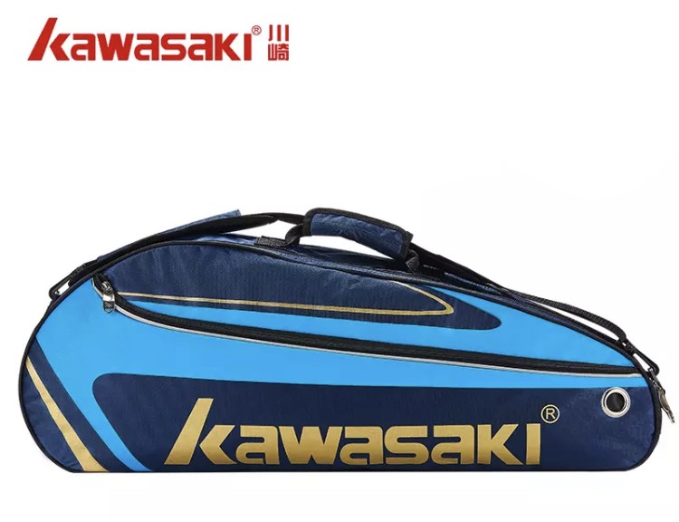 Badmintonové pouzdro na rakety Kawasaki modrá
