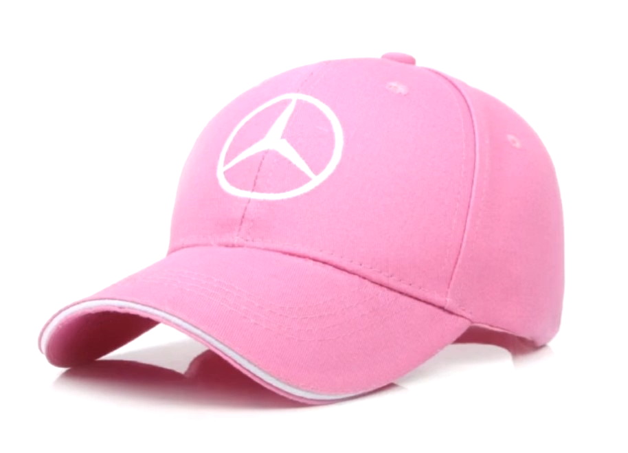 Mercedes kšiltovka růžová
