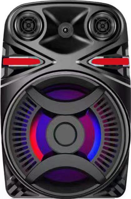 Bluetooth bedna s mikrofonem pro karaoke 30W