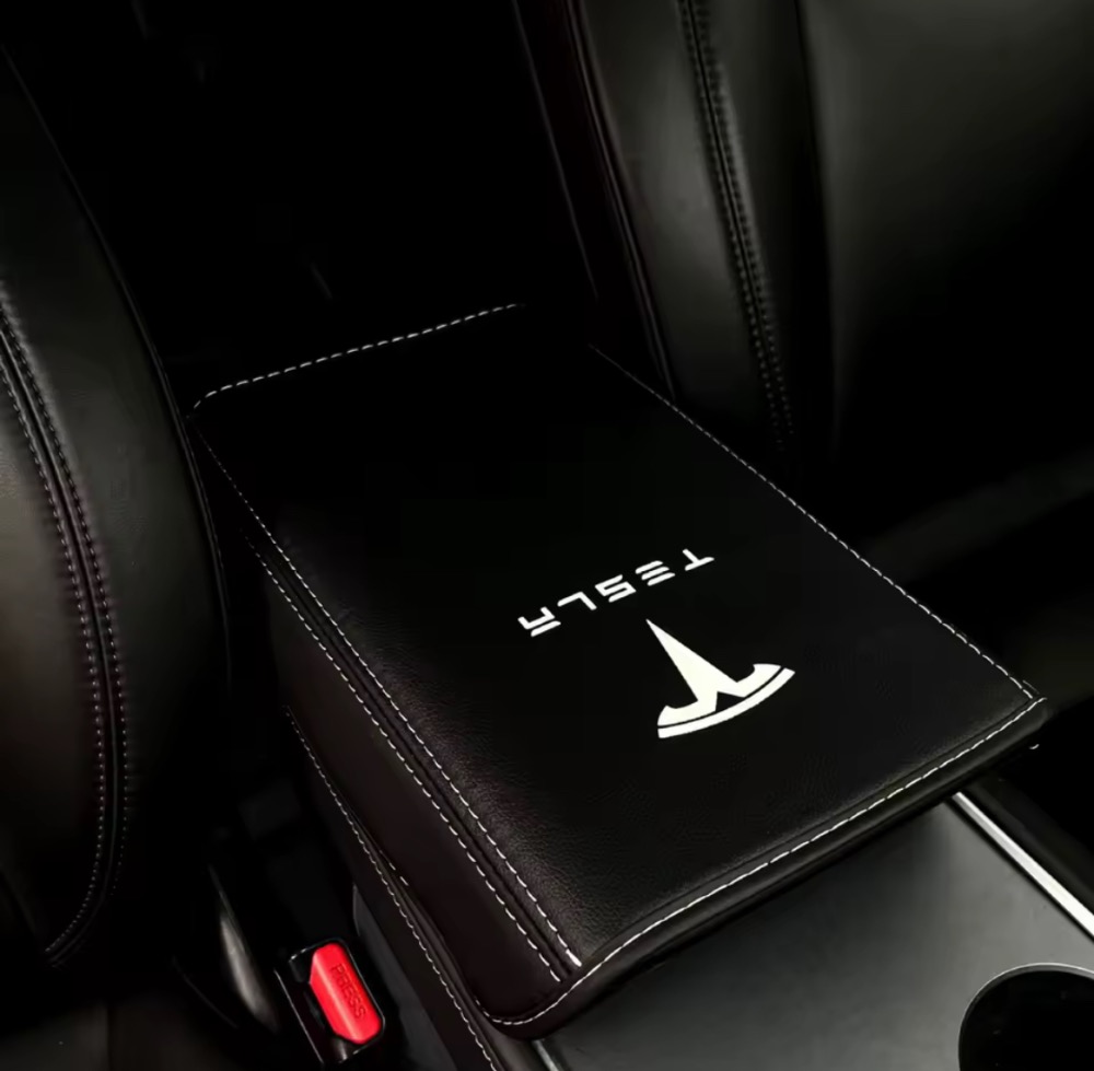 Potah loketní opěrky pro Tesla model 3/Y černý