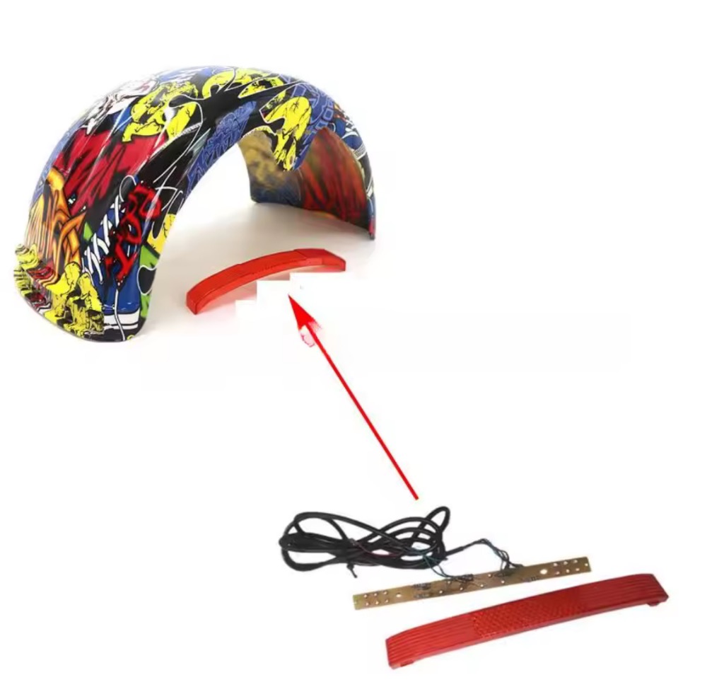 Zadní světlo na elektrokoloběžku Chopper