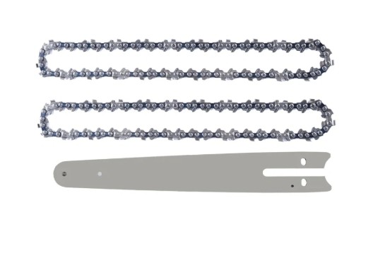 Set 2ks náhradních řetězů a 1ks lišta pro pilu 8"