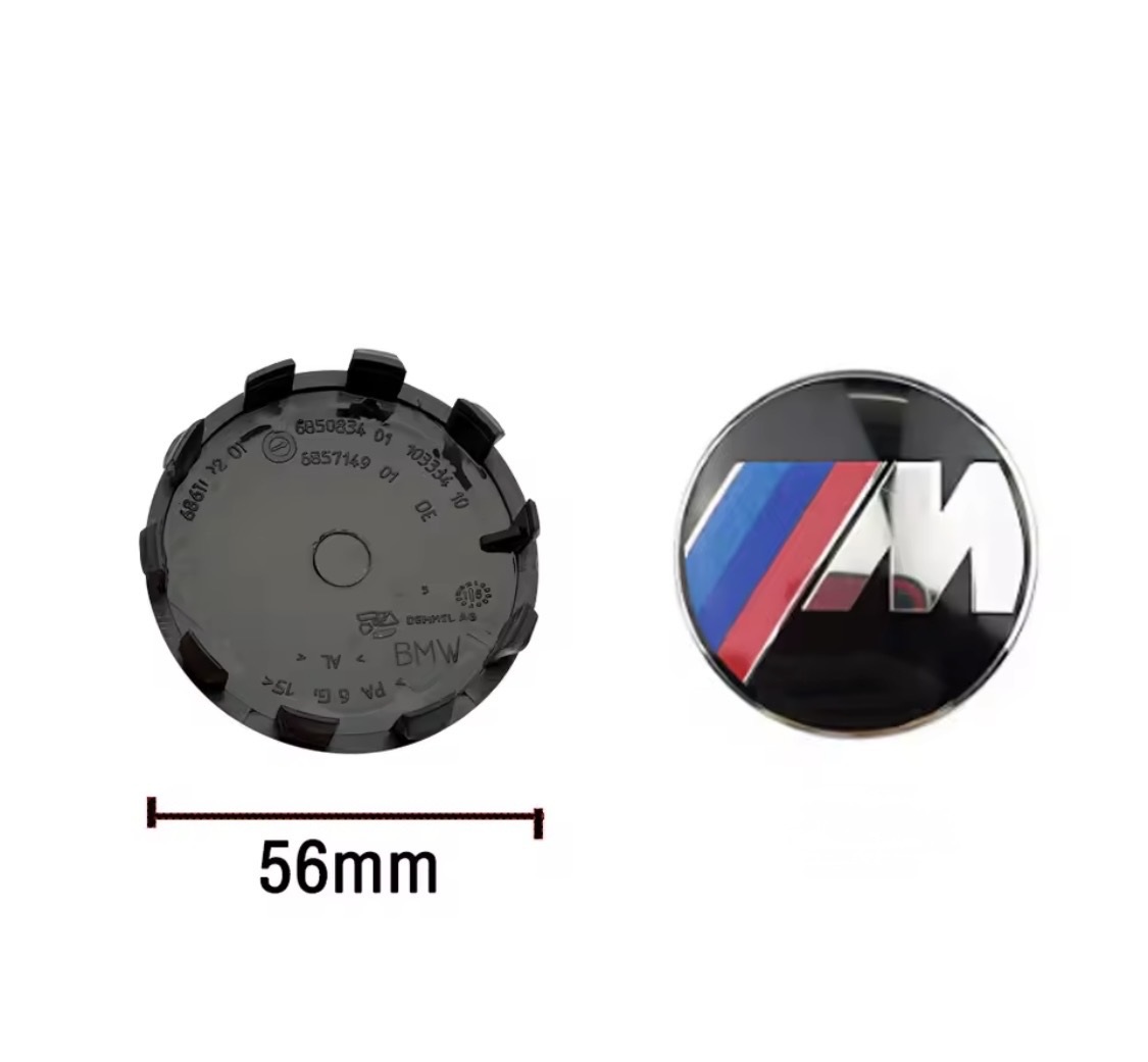 Středová krytka kol BMW M řada 56mm 4 ks
