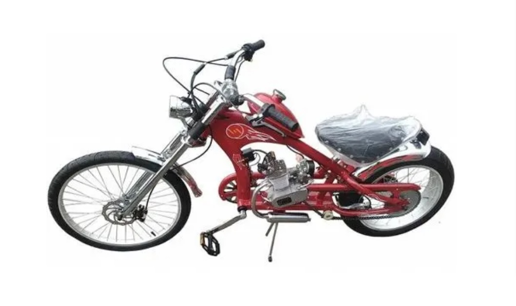 Motokolo Chopper 80cc červené