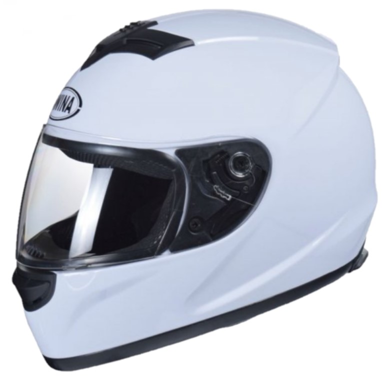 Moto helma Awina integrální bílá