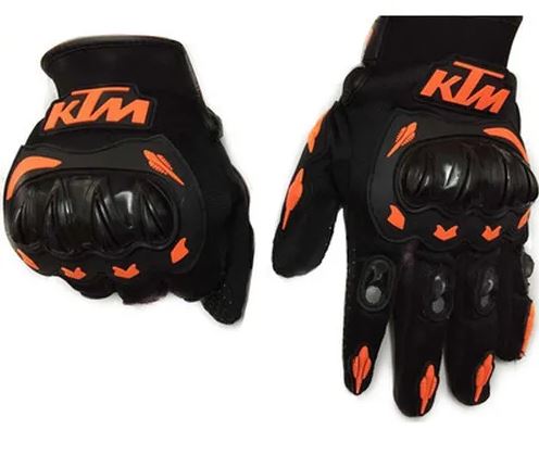 Motocrossové rukavice KTM oranžové