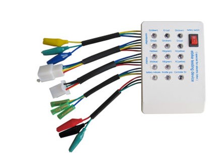 Test motorů pro elektrokoloběžky