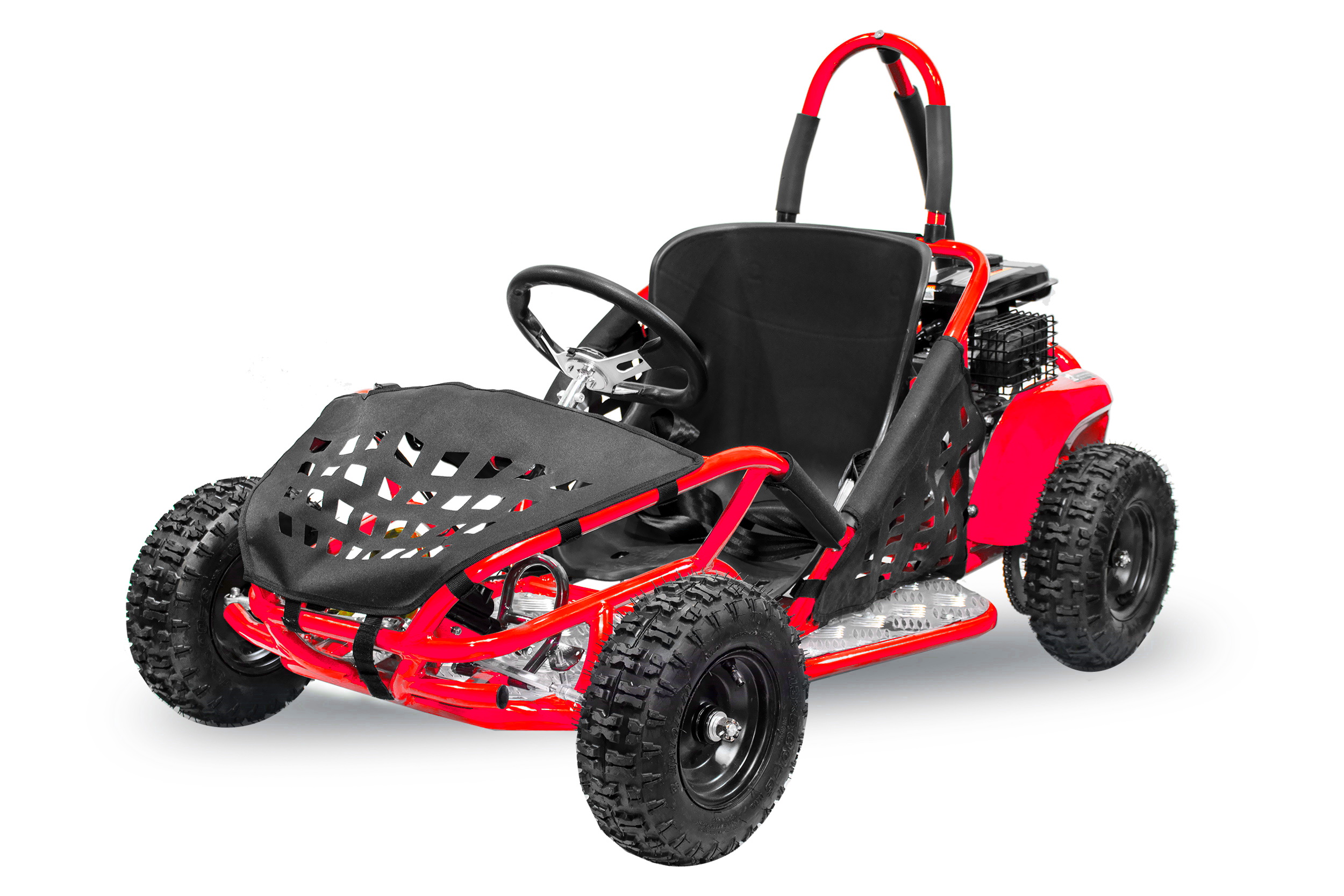 Dětská benzínová buggy 80cc červená