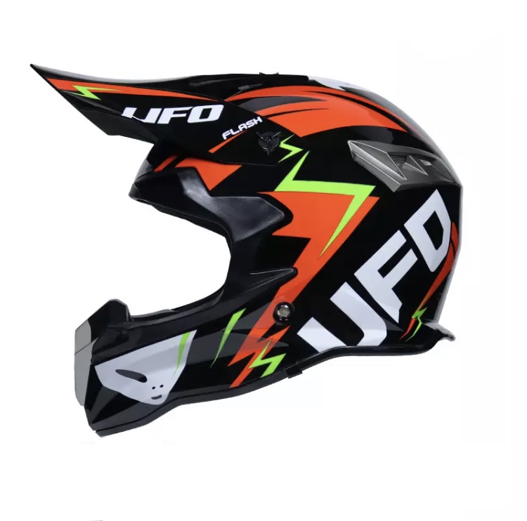 Moto helma krosová UFO černá